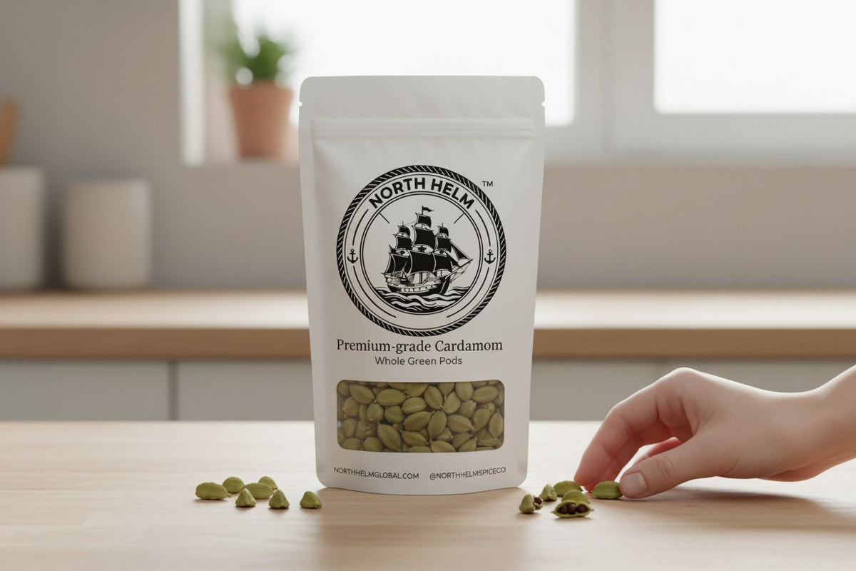 Premium Green Cardamom Pods | Cardammom
